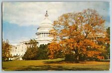 Postcard VTG Chrome The National Capitol Building Washington D.C.  picture