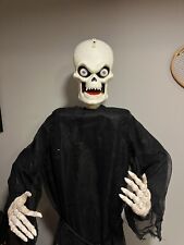 Gemmy Poseable Skeleton Very Rare Prop Spirit Halloween Animatronic picture
