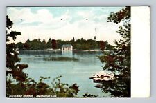 Thousand Islands NY-New York, Manhattan Isle, Antique, Vintage Postcard picture
