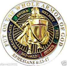 NEW Put on the Whole Armor of God Lapel Pin. 77029. picture