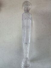 Vintage Clear Acrylic Mother Mary Virgin Mary Large 13