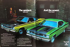 Vintage 1971 Plymouth Duster original color ad PY017 picture