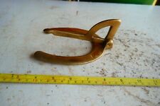 Vintage Brass Horseshoe measuring Tool Lot 24-15-1 picture