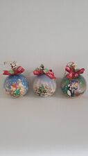 Looney Tunes Vintage 1995 Matrix Christmas Ornaments Lot of 3 picture