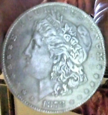 1878 Morgan Silver Dollar Double Headed Replica Coin Outstanding Quality picture