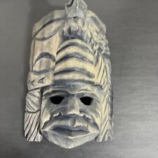 AWESOME VINTAGE NATIVE MEXICAN  AZTEC  DETAILED FOLK ART  MASK picture