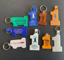 9 Vintage #1 Keychains Assorted - Lot 118 picture