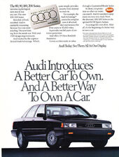 1989 Audi 200 quattro sedan - advantage Classic Vintage Car Advertisement Ad J34 picture