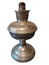 Vintage Aladdin Mantle Lamp Co Nickel Chrome Model No 9 Pedestal Kerosene Oil picture