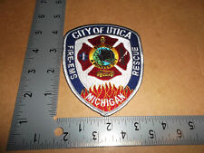 City Of Utica Fire & Rescue EMS Patch~Michigan~MI~New~Emergency Medical Services picture