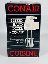 NOS Vintage 1986 Conair Cuisine By Conair 5 Speed Hand Mixer New Old Stock  picture