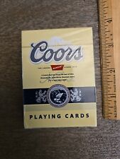 NEW Coors Banquet Beer Deck of Playing Cards picture