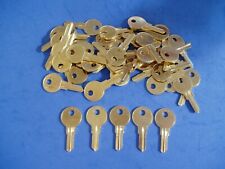 LOT OF FIFTY LOCKSMITH Y11 KEY BLANKS FITS YALE SOLID BRASS MADE IN USA  picture