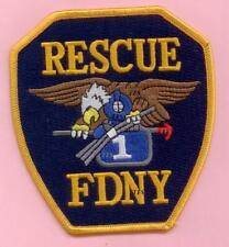 New York City Fire Dept Rescue 1 Patch N/S picture