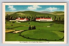 Endicott NY-New York, I B M Country Club, Antique, Vintage Souvenir Postcard picture