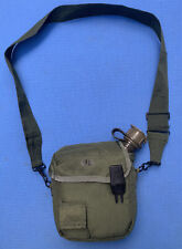 VTG Y2K US Army Military 2 Qt Water canteen & Cover & Shoulder Strap 2007 Issue picture