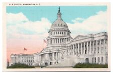 Vintage US Capitol Washington DC Postcard c1933 White Border picture