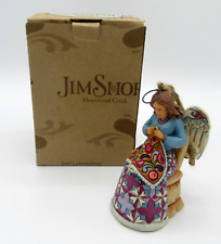 Heartwood Creek JIM SHORE Enesco Sewing Angel Ornament 3.5