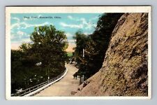 Zanesville OH-Ohio, Dug Road, Antique Vintage Souvenir Postcard picture