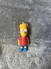 Vintage 1990 Bart Simpson Keychain Red Shirt picture