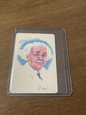 AUTHENTIC VINTAGE ALBERT EINSTEIN E = mc^2 Theory of Relativity Card RARE CARD picture
