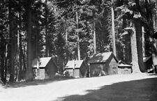 Cabins at Lake of the Woods Resort Oregon 1950s view OLD PHOTO 3 picture