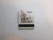 1960's Sambo's Pancakes 214 West Sacramento unstruck Matchbook picture