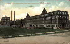 WHITMAN MA Factory of Commonwealth Shoe & Leather Co c1910 Postcard picture