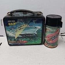 Vintage 1966 James Bond 007 Metal Lunchbox & Thermos picture