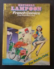 National Lampoon Presents: French Comics (The Kind Men Like) PB Book 1977 picture
