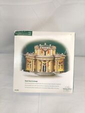 Dept 56 Royal Stock Exchange Dickens Lighted Village Original Box 58480 Retired picture