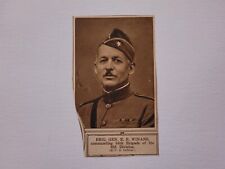 Brigadier General E.B. Winans 32nd Division 1919 WW1 World War 1 NY Picture picture