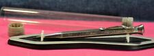 HEXAGONAL  l.18mm  Vtg  Solid Silver 900 German Twist Propelling Pencil c.1921's picture