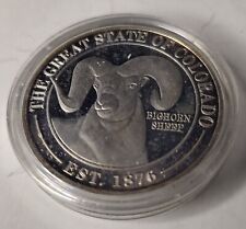 The Great State of Colorado Centennial State 1876 Collectors Coin 100 Years picture