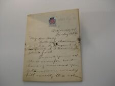 WWI 1918 Female Letter to Soldier Spanish Flu Liberty Bond My Country Tis Thee picture