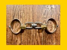360 Rotation Cuffs Antique Design Restraint Manacles Shackles Handcuffs Padlocks picture
