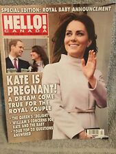 Hello Canada Magazine Kate is Pregnant #287 Dec.2012 Used Pre-Loved Royal Edit. picture