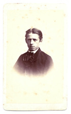 1880s 1890s Young Man In Suit CDV Schutz & Lachenmayer Reutlingen Cabinet Card picture