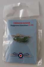 Wings Appeal RAF Chinook Badge Pin Royal Air Force Charity picture