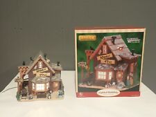 Hard To Find Lemax Vail Village Miner 49er Miner's Shack Lighted Christmas House picture