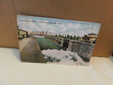 1909 post card Canadian Lock Disaster Which occurred June 9th 1909 picture