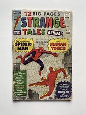Strange Tales Annual #2 Early Spiderman, Detached Cover, No Back Cover or Page 1 picture