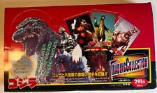🔥 Rare Vintage Godzilla 🐊 JPP/Amada 1995 Trading Cards Box 🔥  picture