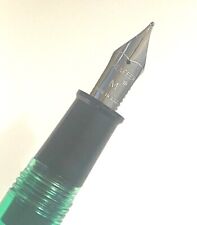 NOS Green Clear Sheaffer No Nonsense fountain or Ball Pen. Buyer chooses nib. picture