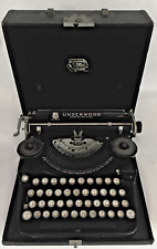 Antique  1920’s Underwood Standard Portable Typewriter w/4 Bank KeyBoard.Working picture