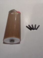 Custom Handmade Refillable Bic Lighters BROWN picture