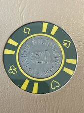 $20 Caribe Hilton San Juan Puerto Rico Casino Chip **Very Rare** Coin Inlay picture