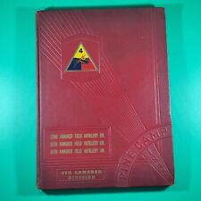1942 WWII Yearbook 4th Armored Div 22nd 66th 94th Field Artillery Bns Pine Camp picture