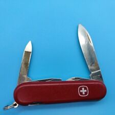 Wenger Delemont Vintage Red Retired Swiss Army Knife Apprentice EDC picture