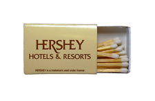 Vintage Hershey Hotels & Resorts Matchbox Unstruck picture